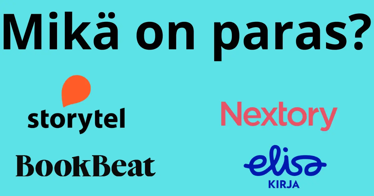 paras äänikirjapalvelu