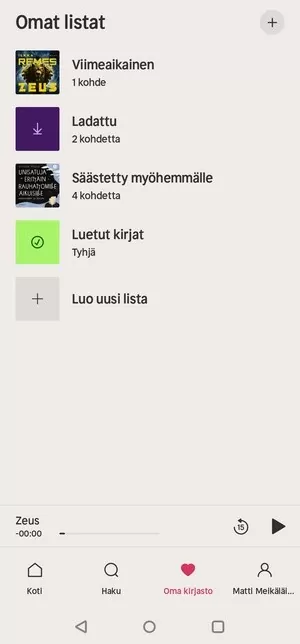 lukulista kokemuksia